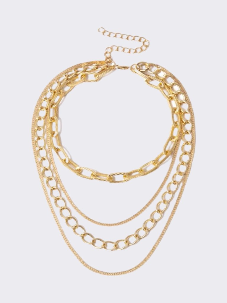 Golden Layers Necklace - Shekou Woman New Zealand | Australia