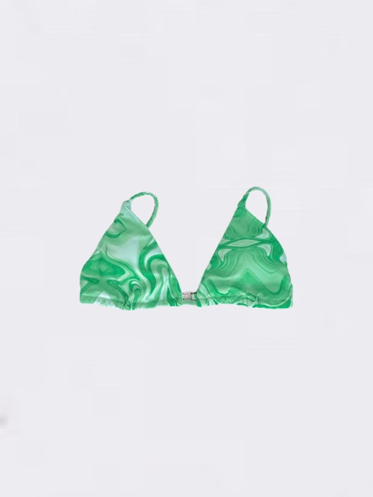 Green With Envy Bikini Top - Shekou Woman New Zealand | Australia
